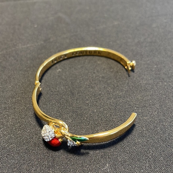 Juicy Couture Gold Metal Bangle - Picture 2 of 3